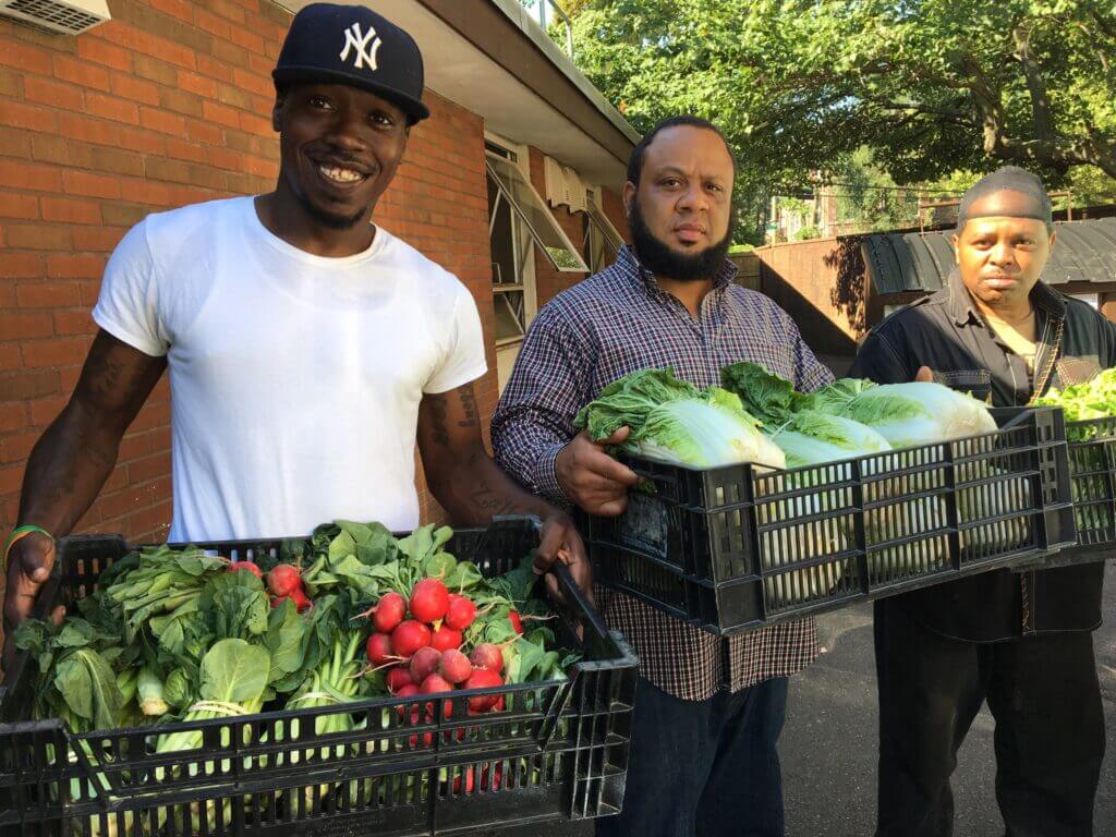 Fresh Vegetables for meals at Community Soup Kitchen